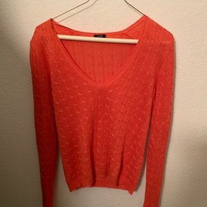 J-Crew Orange Sweater